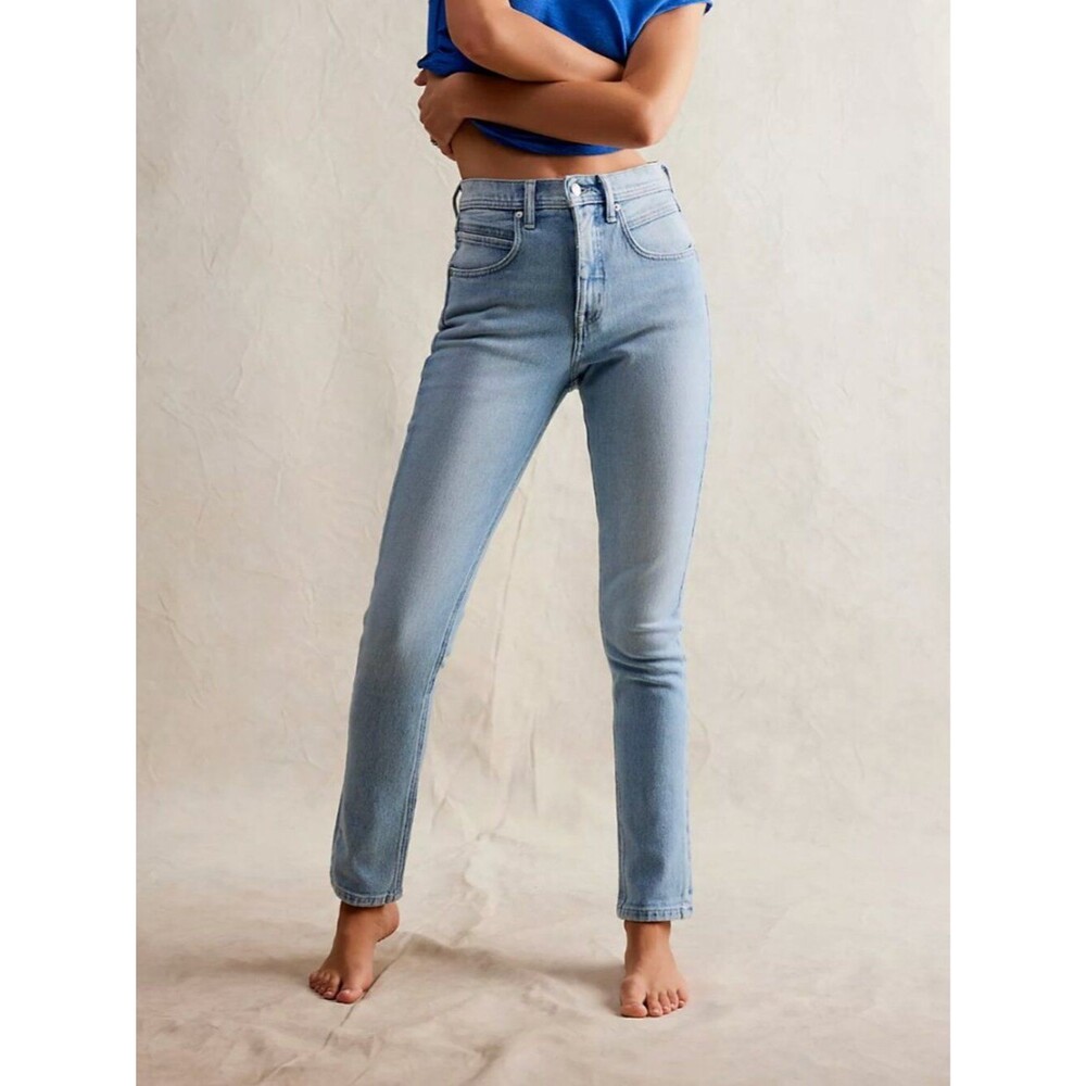We The Free Leila High-Rise Leggy Slim Jeans Sz 25